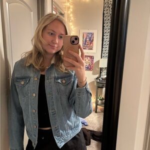 Forever 21 Light Blue Jean Jacket